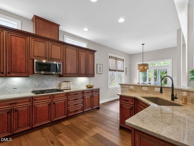 Recently updated and move-in ready, this stunning 4-bedroom, 3 on Brier Creek Country Club in North Carolina - for sale on GolfHomes.com, golf home, golf lot