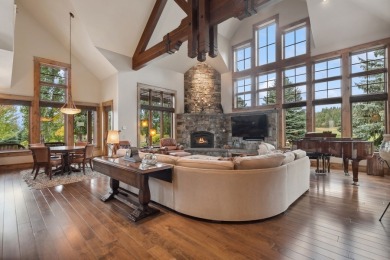 Discover luxury living at its finest in this stunning 5,176 sq on Eagle Bend Golf Course in Montana - for sale on GolfHomes.com, golf home, golf lot