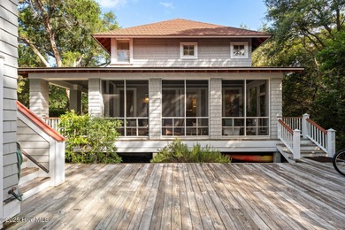 Nestled in the sought-after Keepers Landing community, just on Bald Head Island Golf Club in North Carolina - for sale on GolfHomes.com, golf home, golf lot