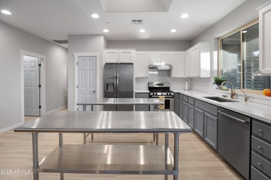 Wake up to sweeping Arizona skies from the extended master suite on Anthem Golf and Country Club  in Arizona - for sale on GolfHomes.com, golf home, golf lot