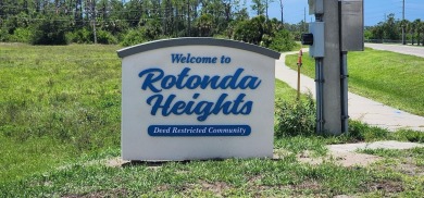 Nestled on cul-de-sac in Rotonda Heights, Florida, this vacant on Rotonda Golf and Country Club The Palms Course in Florida - for sale on GolfHomes.com, golf home, golf lot
