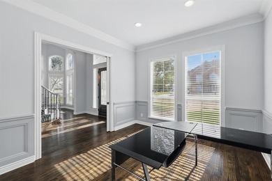 Stunning Mediterranean nestled in the prestigious Cottonwood on Four Seasons Resort and Club in Texas - for sale on GolfHomes.com, golf home, golf lot