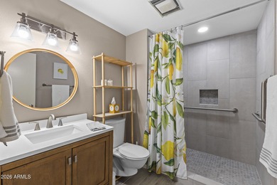 Stunning mid-century modern farmhouse with true Sun City charm! on Sun City-Willow Creek / Willow Brook  in Arizona - for sale on GolfHomes.com, golf home, golf lot