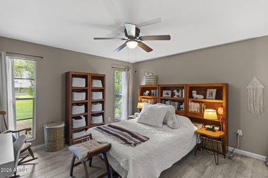 Stunning mid-century modern farmhouse with true Sun City charm! on Sun City-Willow Creek / Willow Brook  in Arizona - for sale on GolfHomes.com, golf home, golf lot