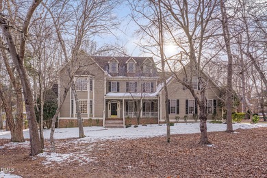This impressive and stately home is nestled perfectly in the on Treyburn Country Club in North Carolina - for sale on GolfHomes.com, golf home, golf lot