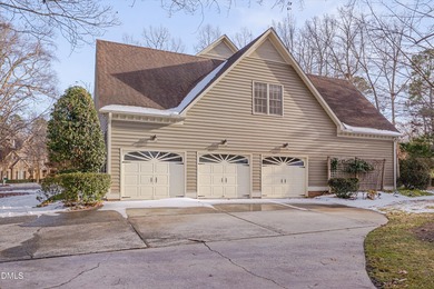 This impressive and stately home is nestled perfectly in the on Treyburn Country Club in North Carolina - for sale on GolfHomes.com, golf home, golf lot