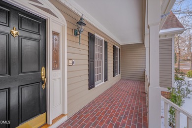 This impressive and stately home is nestled perfectly in the on Treyburn Country Club in North Carolina - for sale on GolfHomes.com, golf home, golf lot