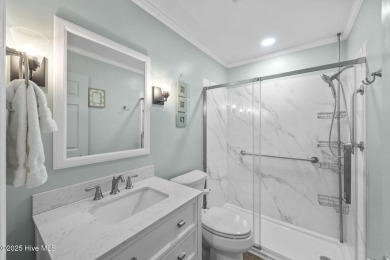 Enjoy captivating water views from nearly every room in this on Harbour Point Golf Club in North Carolina - for sale on GolfHomes.com, golf home, golf lot