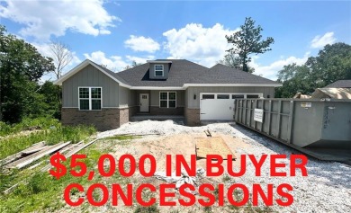 $5,000 in buyer concessions! Upgraded new construction home on a on Bella Vista Country Club - Highlands in Arkansas - for sale on GolfHomes.com, golf home, golf lot