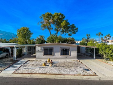 This fully renovated manufactured home is now available for sale on Date Palm Country Club in California - for sale on GolfHomes.com, golf home, golf lot