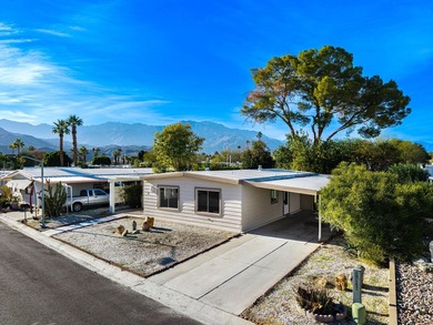 This fully renovated manufactured home is now available for sale on Date Palm Country Club in California - for sale on GolfHomes.com, golf home, golf lot