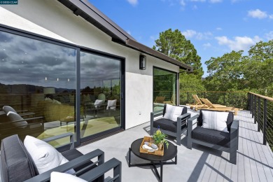 Stunning new construction contemporary with panoramic Mt. Diablo on  in California - for sale on GolfHomes.com, golf home, golf lot