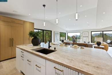 Stunning new construction contemporary with panoramic Mt. Diablo on  in California - for sale on GolfHomes.com, golf home, golf lot