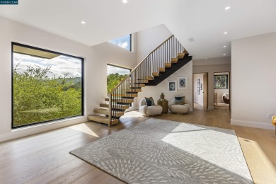 Stunning new construction contemporary with panoramic Mt. Diablo on  in California - for sale on GolfHomes.com, golf home, golf lot