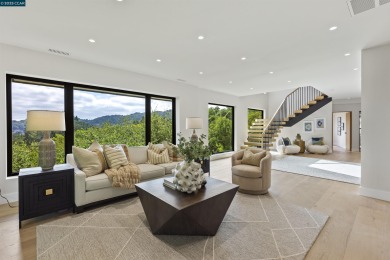 Stunning new construction contemporary with panoramic Mt. Diablo on  in California - for sale on GolfHomes.com, golf home, golf lot
