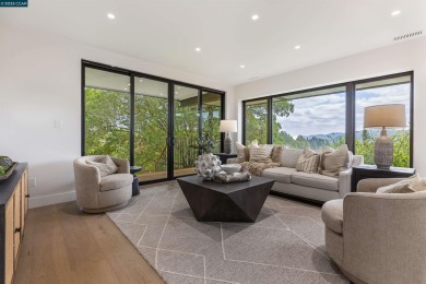 Stunning new construction contemporary with panoramic Mt. Diablo on  in California - for sale on GolfHomes.com, golf home, golf lot