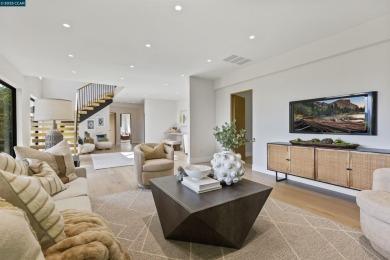 Stunning new construction contemporary with panoramic Mt. Diablo on  in California - for sale on GolfHomes.com, golf home, golf lot