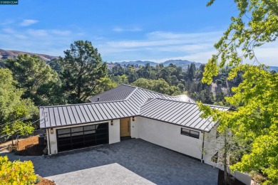 Stunning new construction contemporary with panoramic Mt. Diablo on  in California - for sale on GolfHomes.com, golf home, golf lot