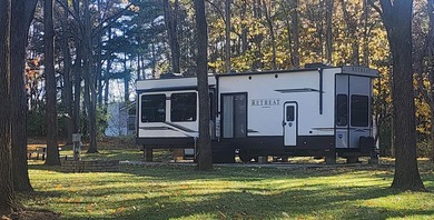 Beautiful 2020 Keystone Retreat RV on a Double Lot!! Affordable on Lake James Golf Club in Indiana - for sale on GolfHomes.com, golf home, golf lot