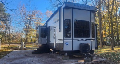 Beautiful 2020 Keystone Retreat RV on a Double Lot!! Affordable on Lake James Golf Club in Indiana - for sale on GolfHomes.com, golf home, golf lot