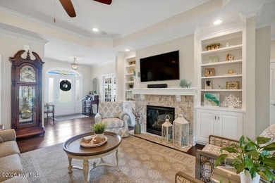 Welcome to an exceptional custom-built residence in the heart of on Compass Pointe Golf Course in North Carolina - for sale on GolfHomes.com, golf home, golf lot