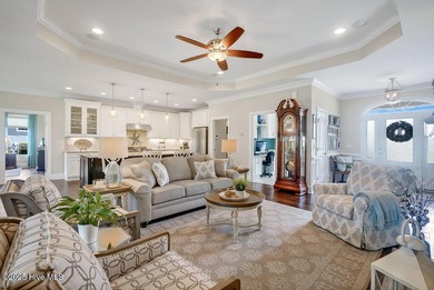 Welcome to an exceptional custom-built residence in the heart of on Compass Pointe Golf Course in North Carolina - for sale on GolfHomes.com, golf home, golf lot