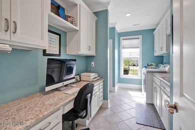 Welcome to an exceptional custom-built residence in the heart of on Compass Pointe Golf Course in North Carolina - for sale on GolfHomes.com, golf home, golf lot