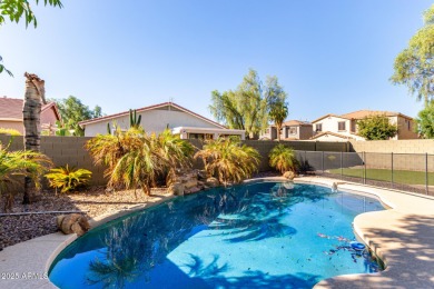 This 4-bedroom, 2-bathroom pool home in Johnson Ranch offers on The Golf Club At Johnson Ranch in Arizona - for sale on GolfHomes.com, golf home, golf lot