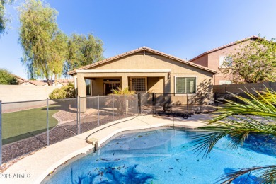 This 4-bedroom, 2-bathroom pool home in Johnson Ranch offers on The Golf Club At Johnson Ranch in Arizona - for sale on GolfHomes.com, golf home, golf lot
