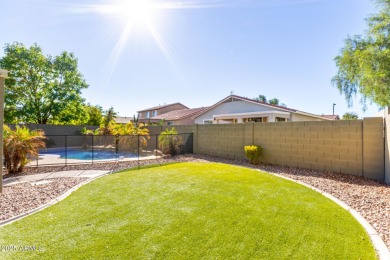 This 4-bedroom, 2-bathroom pool home in Johnson Ranch offers on The Golf Club At Johnson Ranch in Arizona - for sale on GolfHomes.com, golf home, golf lot
