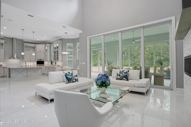 Complete privacy on 5 acre setting. Custom ICI built home on Palm Valley Golf Club in Florida - for sale on GolfHomes.com, golf home, golf lot