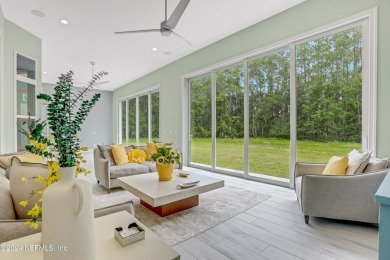 Complete privacy on 5 acre setting. Custom ICI built home on Palm Valley Golf Club in Florida - for sale on GolfHomes.com, golf home, golf lot