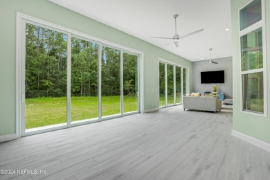 Complete privacy on 5 acre setting. Custom ICI built home on Palm Valley Golf Club in Florida - for sale on GolfHomes.com, golf home, golf lot