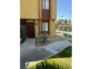 Turnkey, end unit loft condo, with views of the waterway, tennis on Indian Palms Country Club and Resort in California - for sale on GolfHomes.com, golf home, golf lot