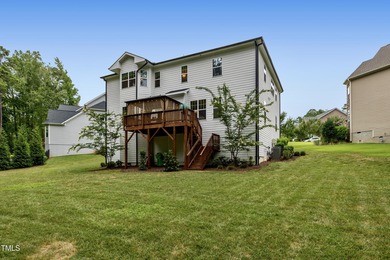 Behind the gates of Hasentree Country Golf Club community on Hasentree Club in North Carolina - for sale on GolfHomes.com, golf home, golf lot