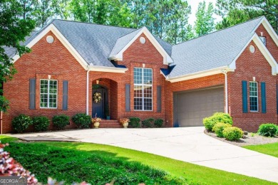 Another golf course beauty, located at Number 10, Oak Mountain on Oak Mountain Championship Golf Club in Georgia - for sale on GolfHomes.com, golf home, golf lot