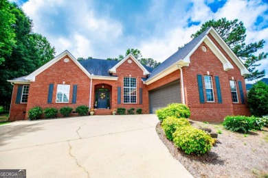 Another golf course beauty, located at Number 10, Oak Mountain on Oak Mountain Championship Golf Club in Georgia - for sale on GolfHomes.com, golf home, golf lot