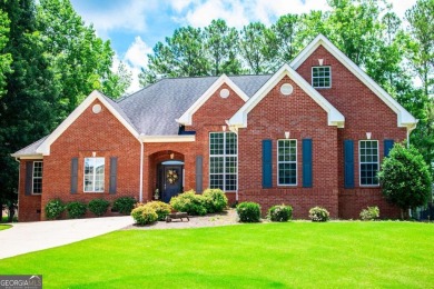 Another golf course beauty, located at Number 10, Oak Mountain on Oak Mountain Championship Golf Club in Georgia - for sale on GolfHomes.com, golf home, golf lot