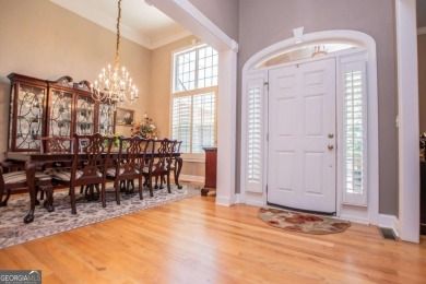 Another golf course beauty, located at Number 10, Oak Mountain on Oak Mountain Championship Golf Club in Georgia - for sale on GolfHomes.com, golf home, golf lot