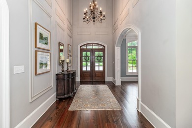 Gorgeous, stately all brick home situated on over an acre behind on Champions Retreat Golf Club in Georgia - for sale on GolfHomes.com, golf home, golf lot