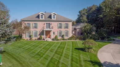 Experience luxury living in this expansive, custom-built on Briar Leaf Golf Club in Indiana - for sale on GolfHomes.com, golf home, golf lot