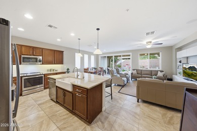 Immaculate and like new, this 2018 2-bedroom + den, 2-bath on Trilogy Golf Club At Vistancia in Arizona - for sale on GolfHomes.com, golf home, golf lot