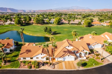 This custom waterfront home, set on two expansive golf course on Sunbrook Golf Course in Utah - for sale on GolfHomes.com, golf home, golf lot