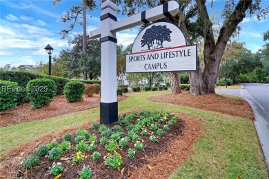 Enjoy the peaceful enlarged screen porch of this classic Belfair on Belfair Golf Club in South Carolina - for sale on GolfHomes.com, golf home, golf lot