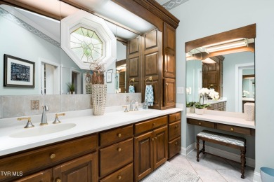 Stunning Custom Home with Long-Range Mountain Views on the on Ridges Golf and Country Club in Tennessee - for sale on GolfHomes.com, golf home, golf lot