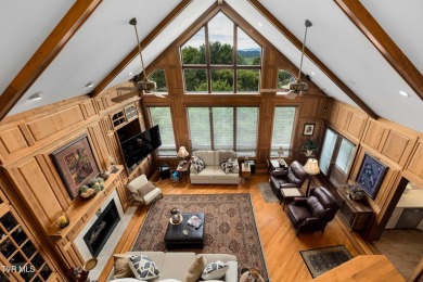 Stunning Custom Home with Long-Range Mountain Views on the on Ridges Golf and Country Club in Tennessee - for sale on GolfHomes.com, golf home, golf lot