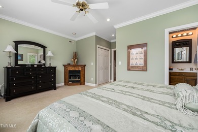 Stunning Custom Home with Long-Range Mountain Views on the on Ridges Golf and Country Club in Tennessee - for sale on GolfHomes.com, golf home, golf lot