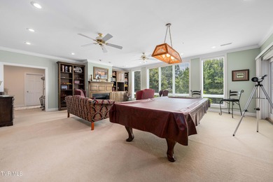 Stunning Custom Home with Long-Range Mountain Views on the on Ridges Golf and Country Club in Tennessee - for sale on GolfHomes.com, golf home, golf lot