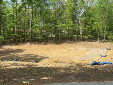 Building lot in the cul-de-sac on Sidney Hill recently cleared on Henderson Country Club in North Carolina - for sale on GolfHomes.com, golf home, golf lot