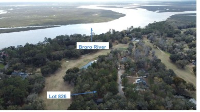 This .67 acre lot in gated Sutherland Bluff Plantation is in a on Sapelo Hammock Golf Club in Georgia - for sale on GolfHomes.com, golf home, golf lot